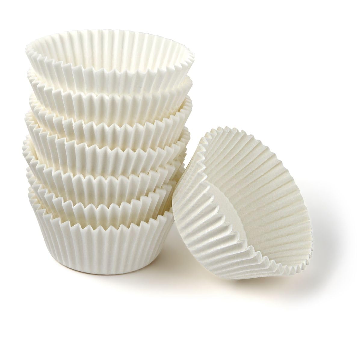zenker-happy-cupcakes-43436-moules-muffins-papier-x100-blanc image 1
