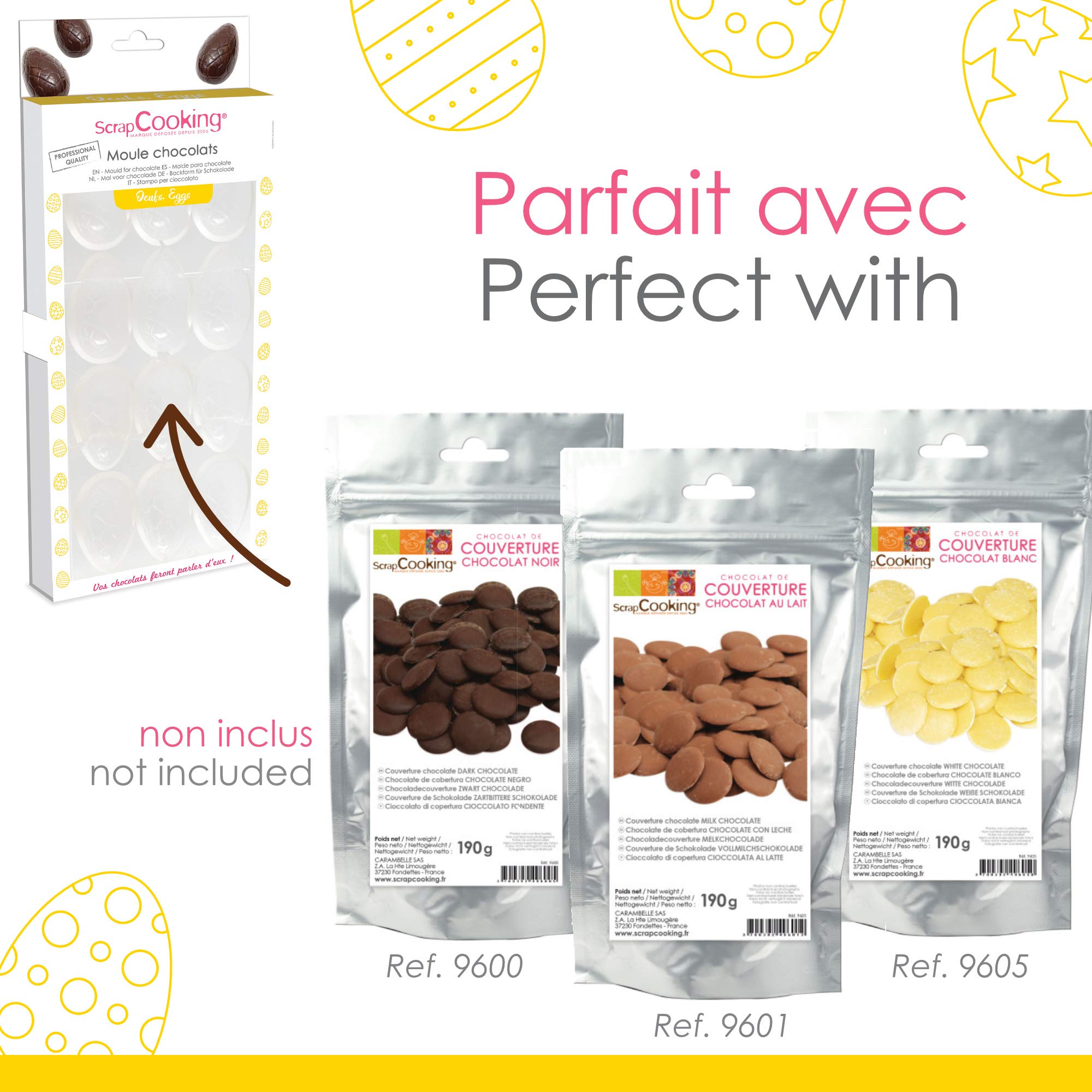 scrapcooking-moules-moule-oeufs-chocolat-rigide-12-empreintes image 7