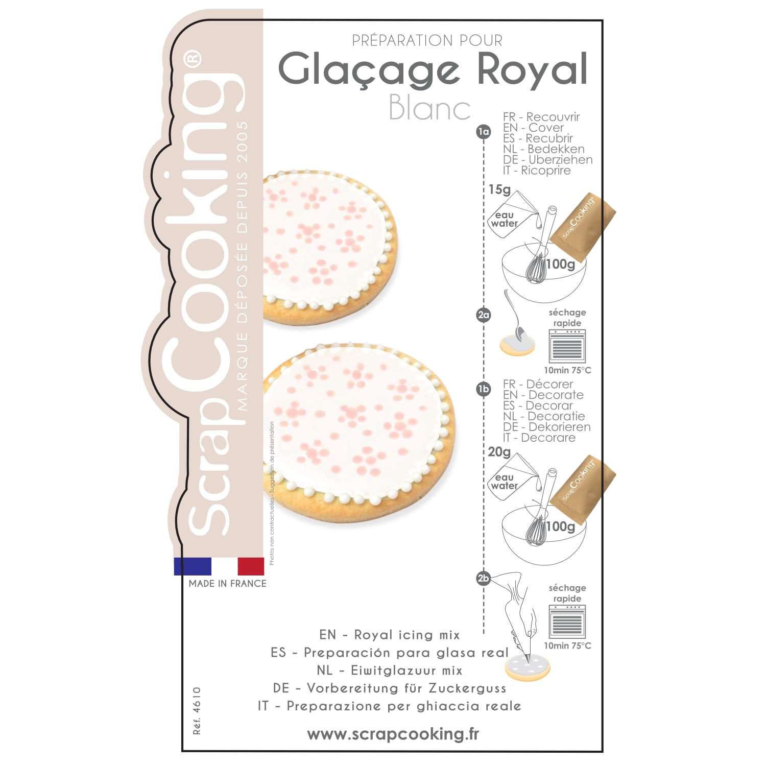 scrapcooking-gla-age-royal-blanc-190-g-biscuits image 3