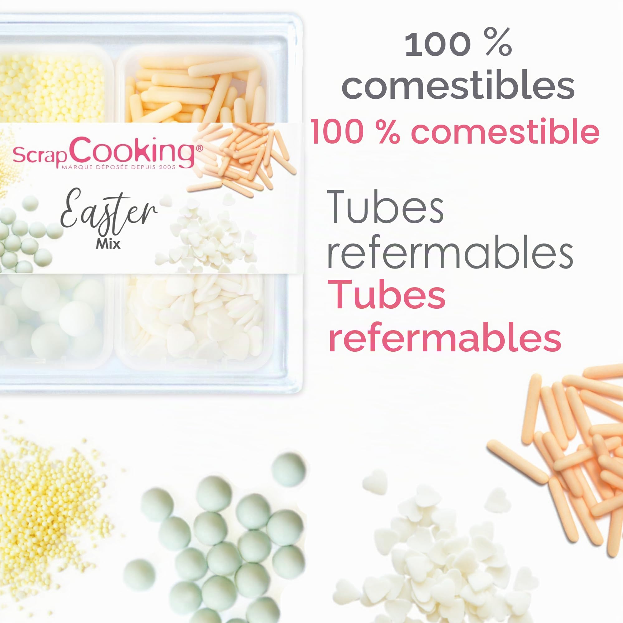 scrapcooking-d-corations-easter-mix-59-g-4-d-cors-sucre image 5