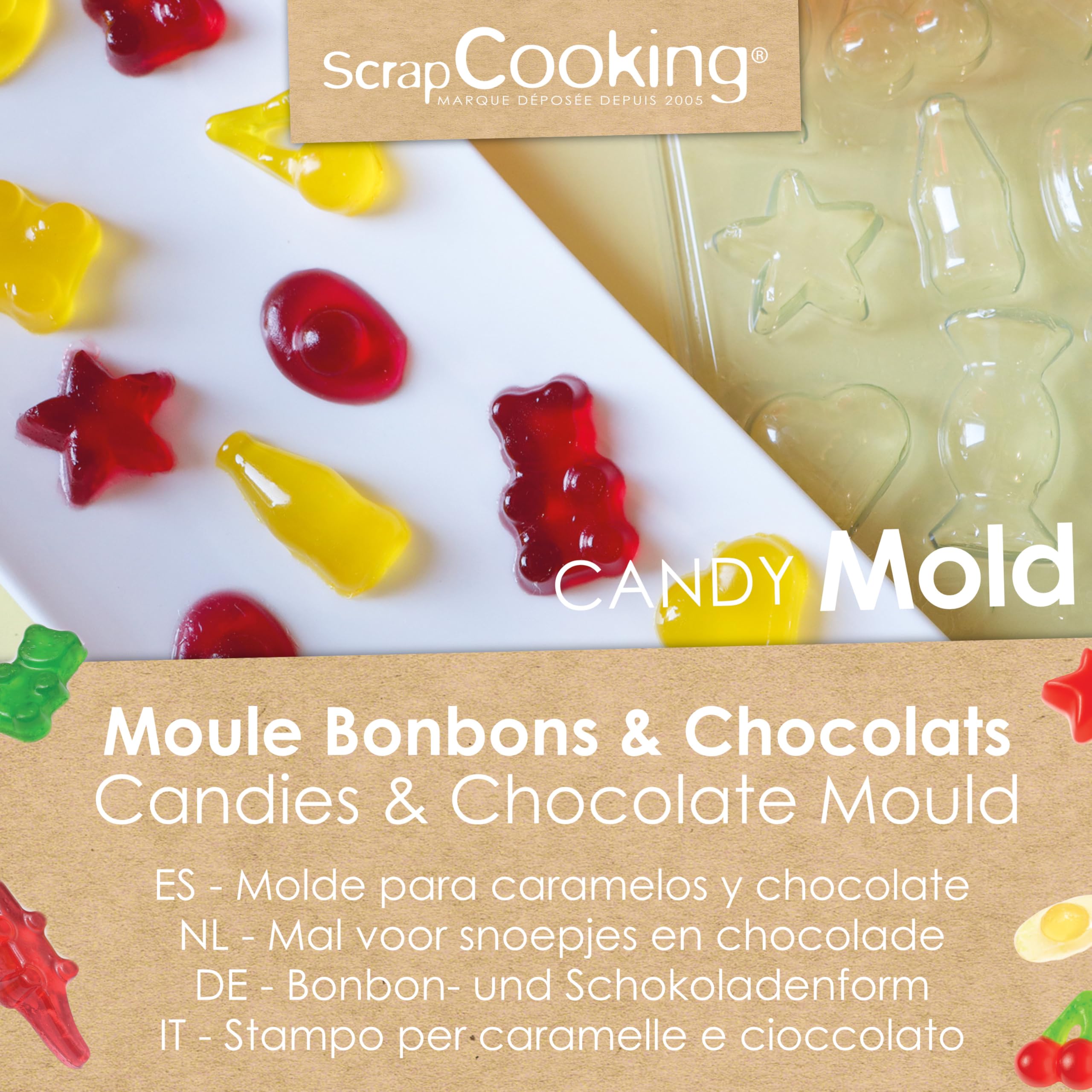 scrapcooking-moules-3165-moule-chocolats-bonbons-16-cavit-s image 2