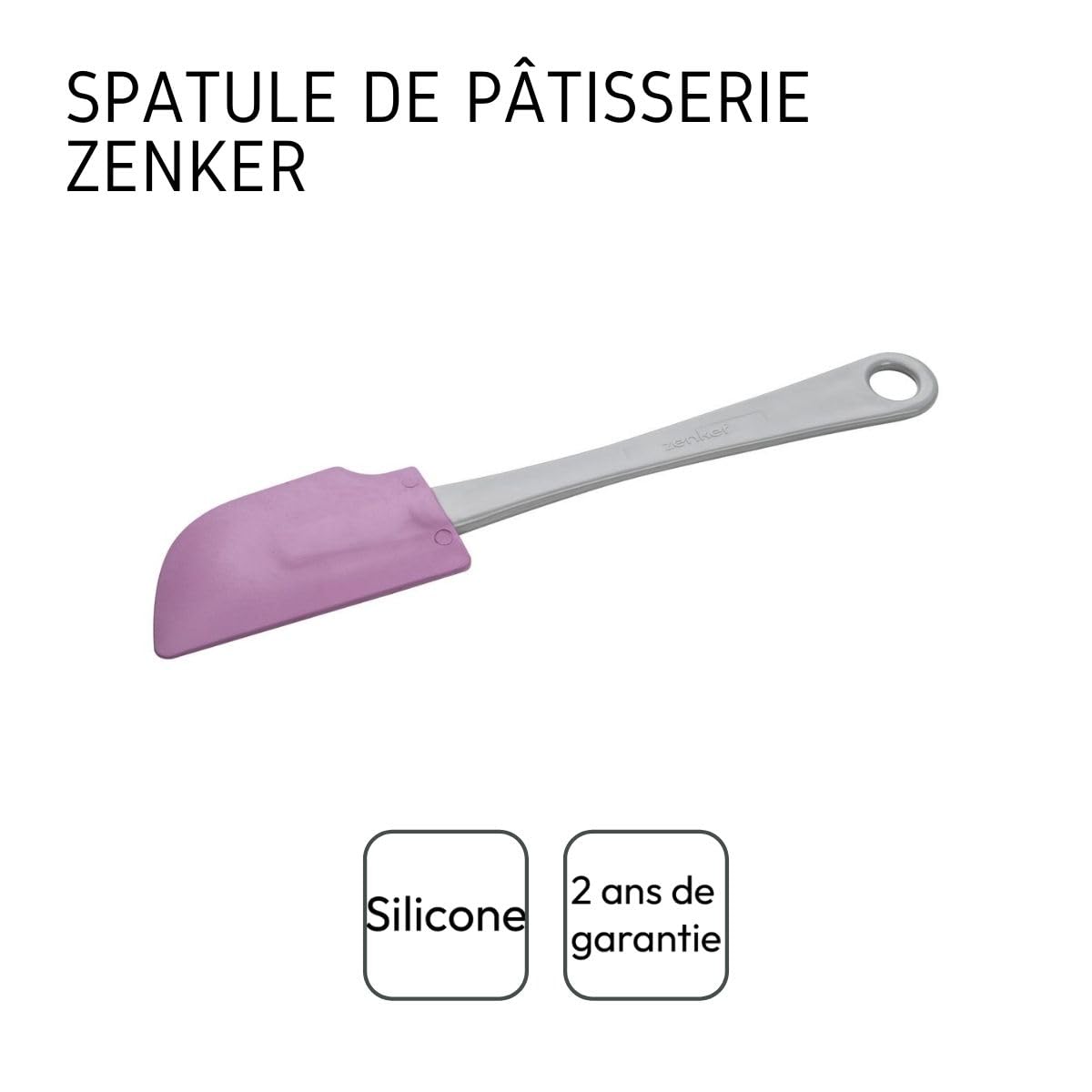 zenker-patisserie-27192-spatule-silicone-25-cm-rose image 4