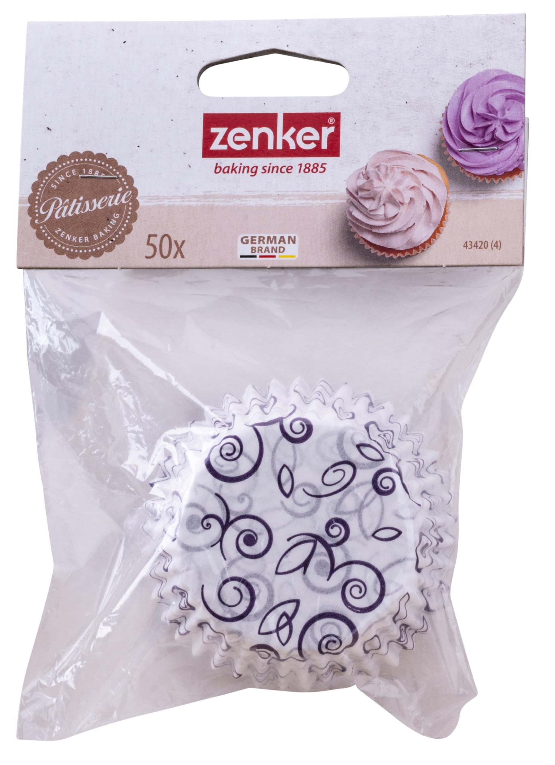 zenker-happy-cupcakes-moules-papier-floral-50-pcs-7x5x3-cm image 4