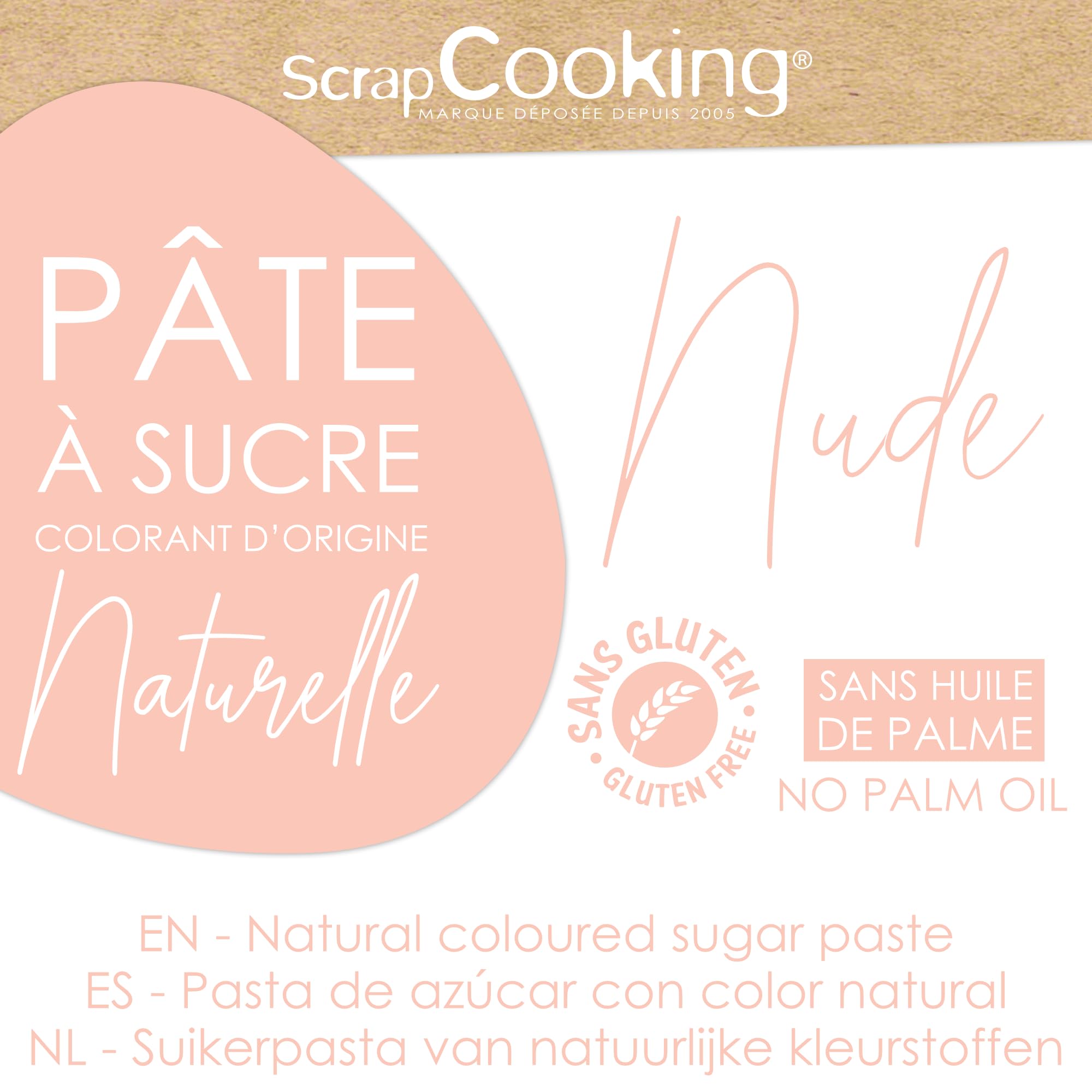 scrapcooking-p-te-sucre-rose-nude-250-g-7622 image 3