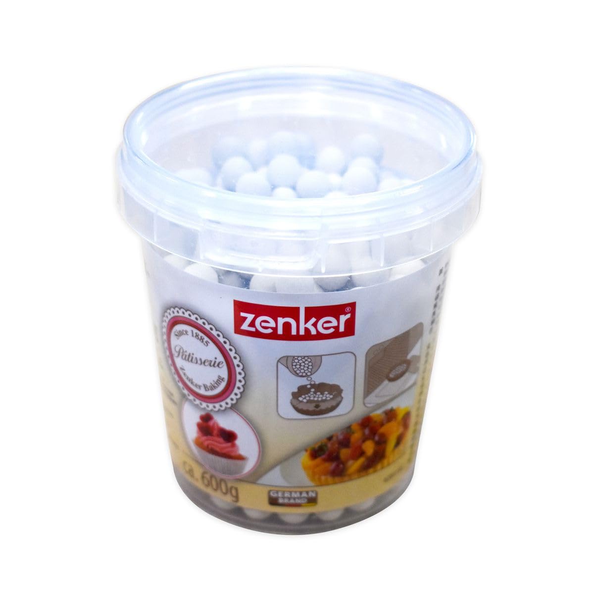 zenker-patisserie-billes-cuisson-c-ramique-blanc-x2-pots image 8