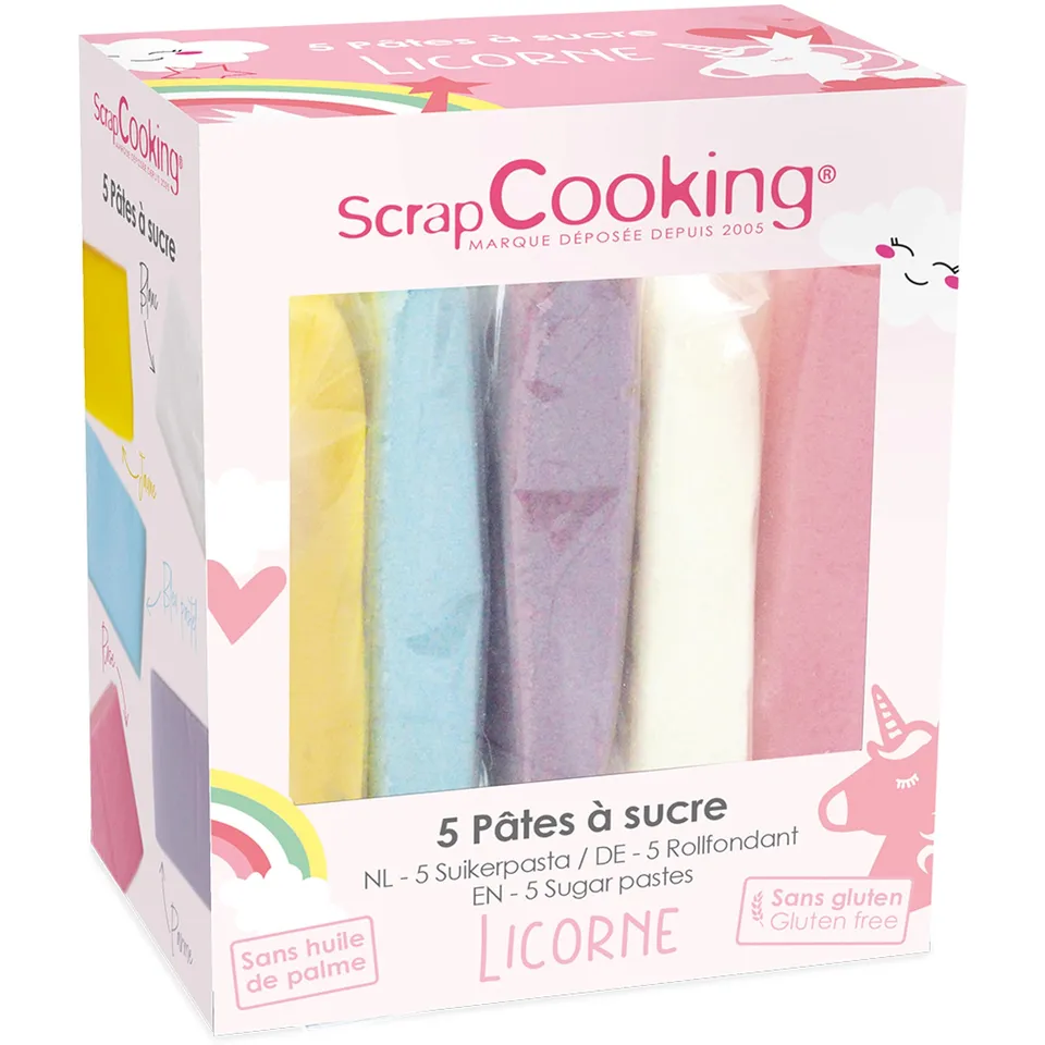 scrapcooking-7254-p-tes-sucre-licorne-5x80-g-pastel image 1