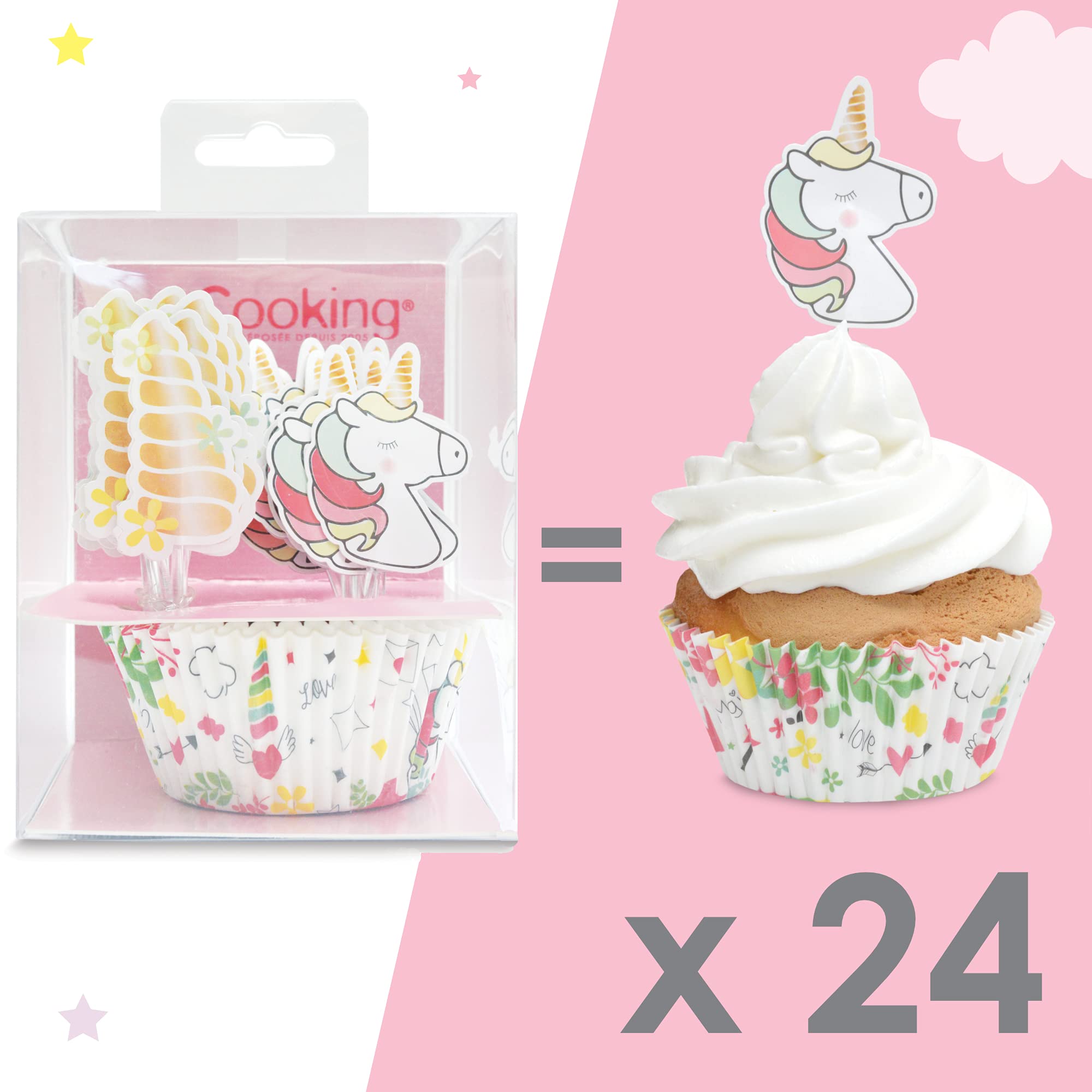 scrapcooking-d-corations-kit-5053-cupcakes-licorne-24-24 image 3
