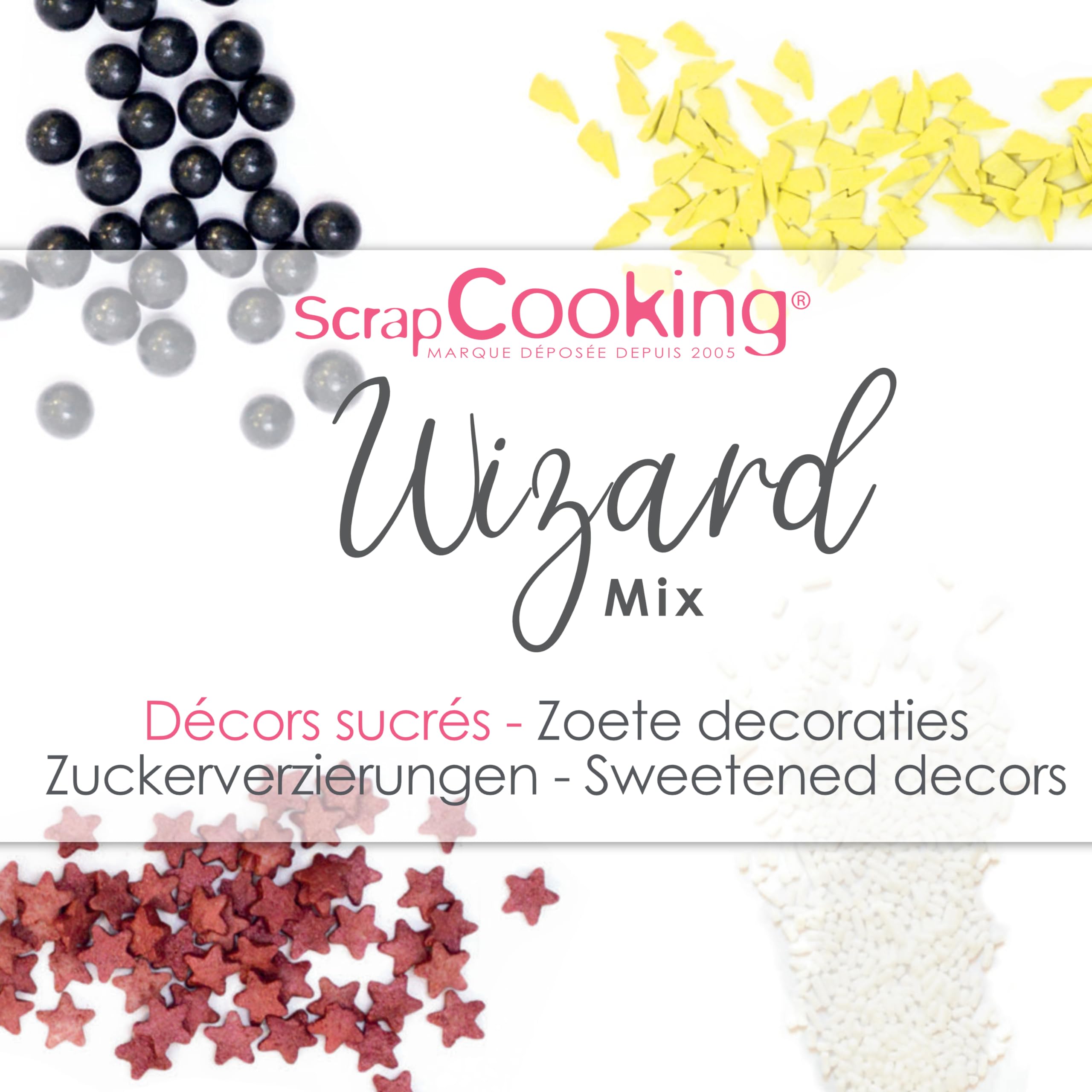 scrapcooking-d-corations-wizard-mix-7528-d-cors-sucr-s-61-g image 2