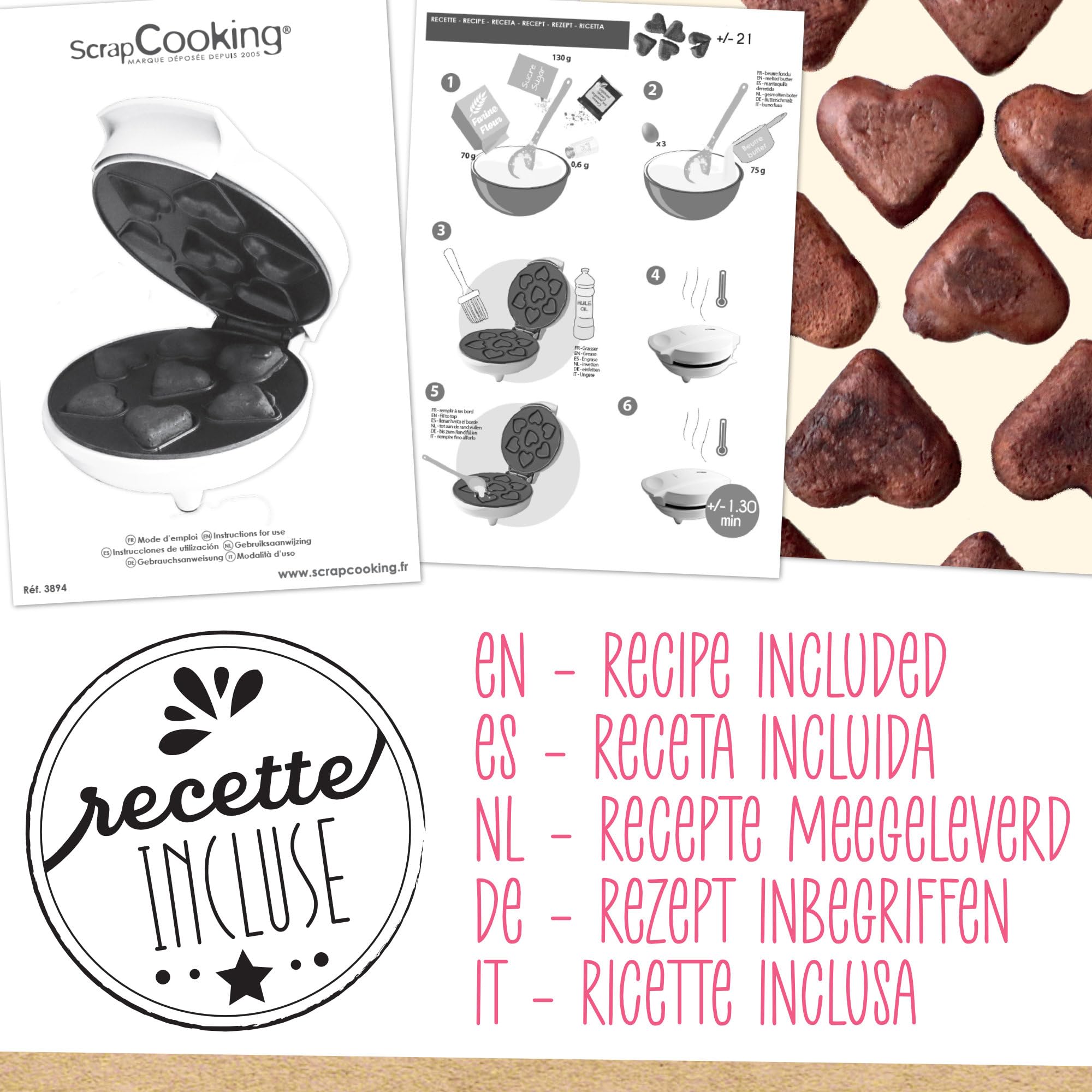 scrapcooking-appareils-machine-fondants-coeurs-3894 image 6