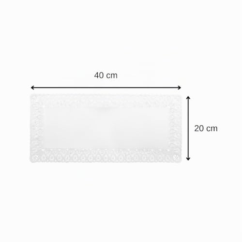 zenker-happy-cupcakes-napperons-papier-dentelle-blanc-40x20-cm image 8