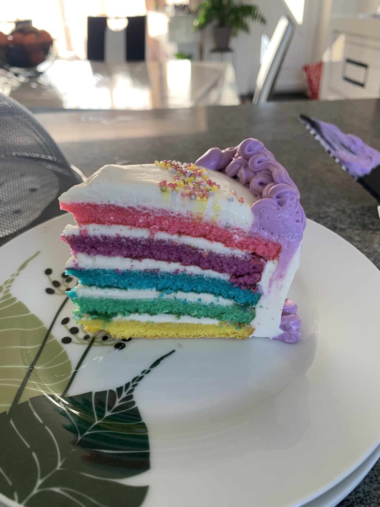 Parfait rainbow