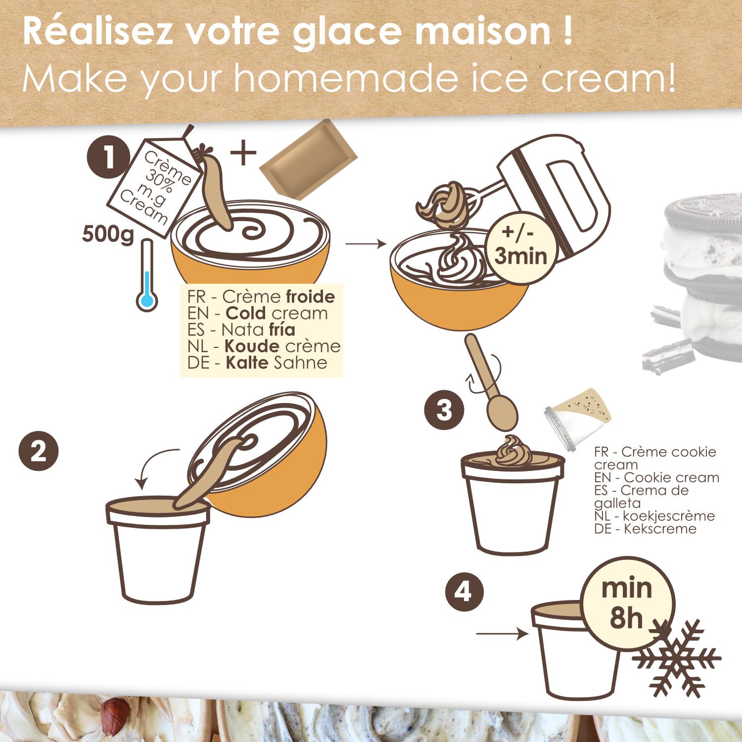 scrapcooking-8572-pr-paration-glace-cookie-cream-185g image 4
