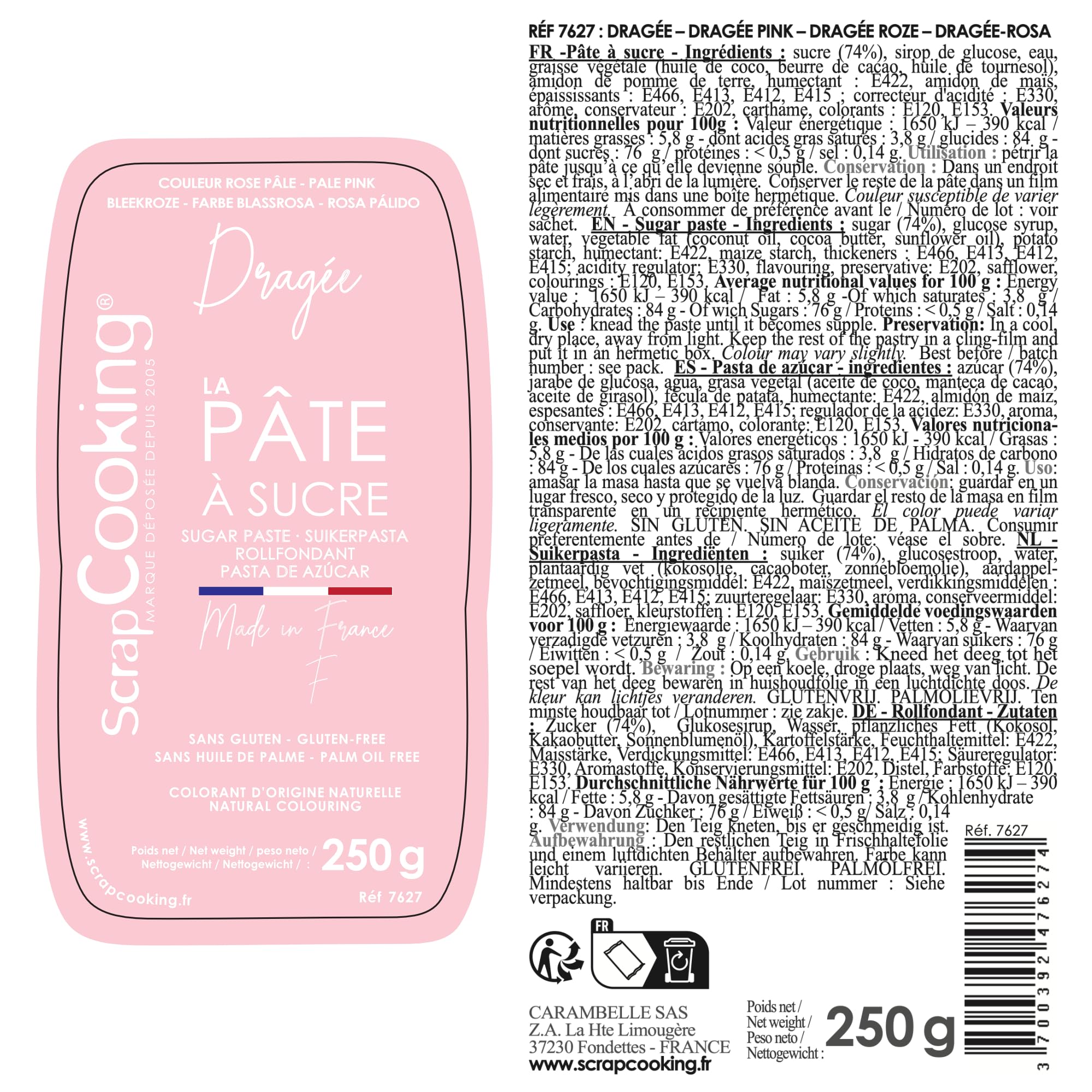 scrapcooking-p-te-sucre-rose-drag-e-250-g-7627 image 2