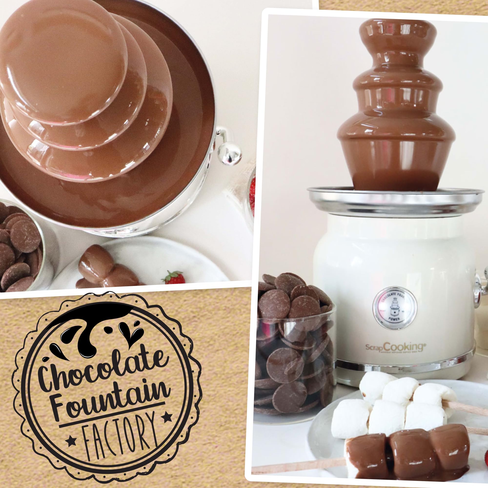 scrapcooking-appareils-3897-fontaine-chocolat-3-tages-inox image 8