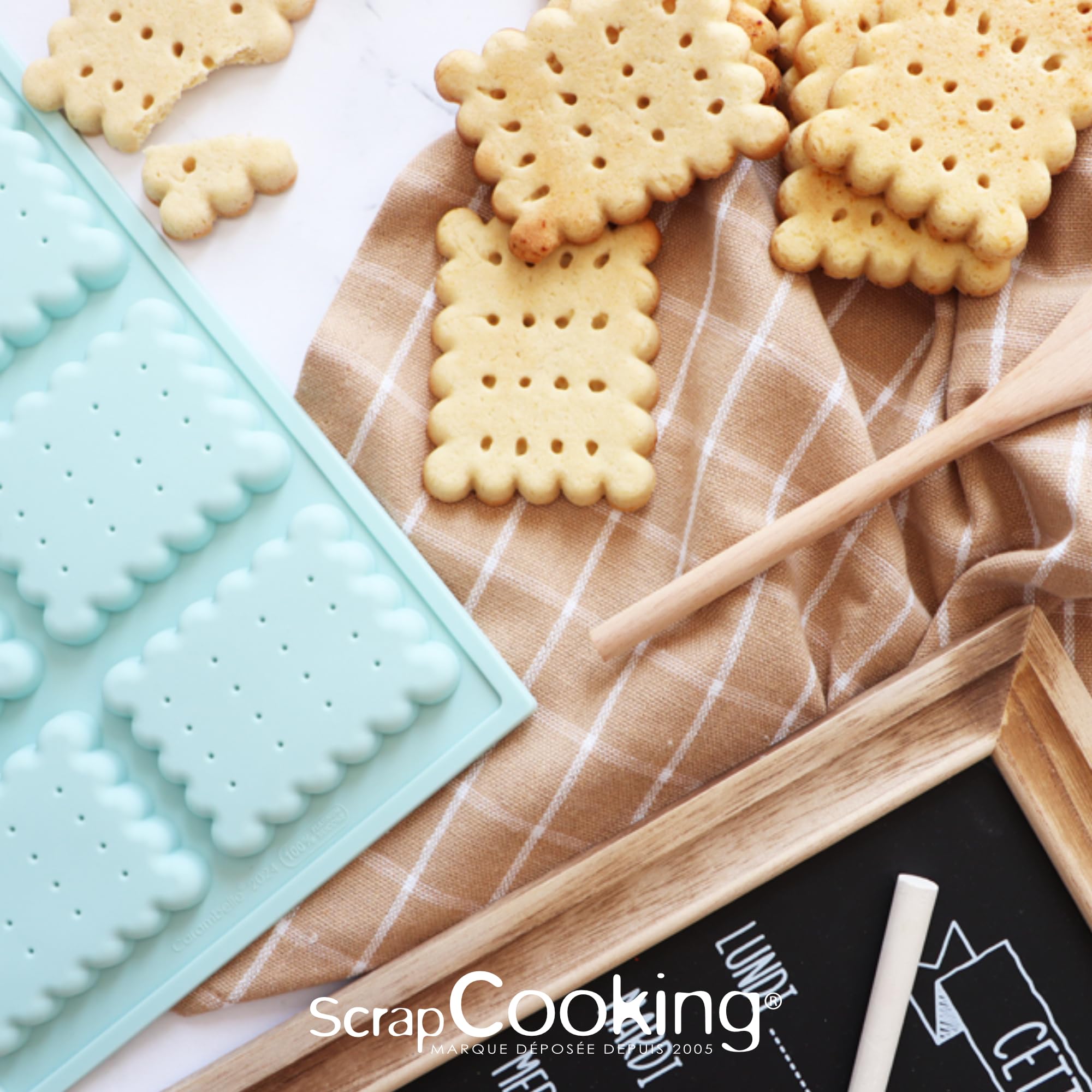 scrapcooking-moules-moule-8-petits-beurres-silicone-3182 image 8