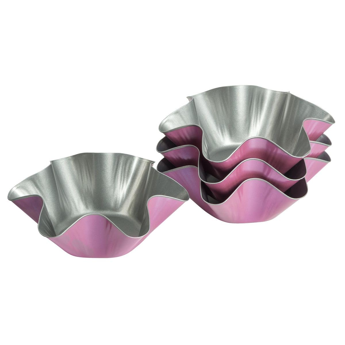 zenker-creative-studio-moules-aum-ni-res-rose-lot-de-4 image 1