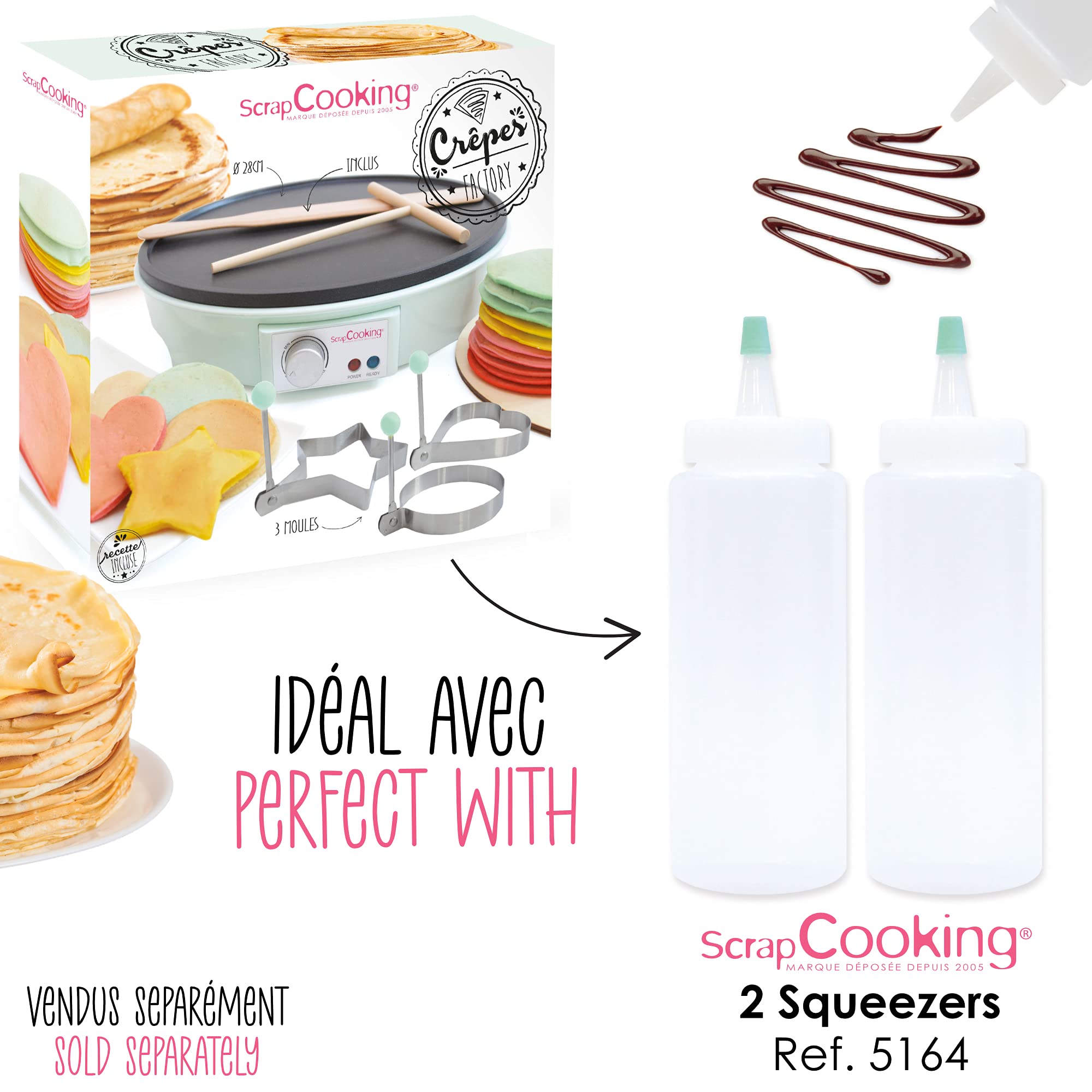 scrapcooking-cr-pes-factory-cr-pi-re-lectrique-verte-28-cm image 7