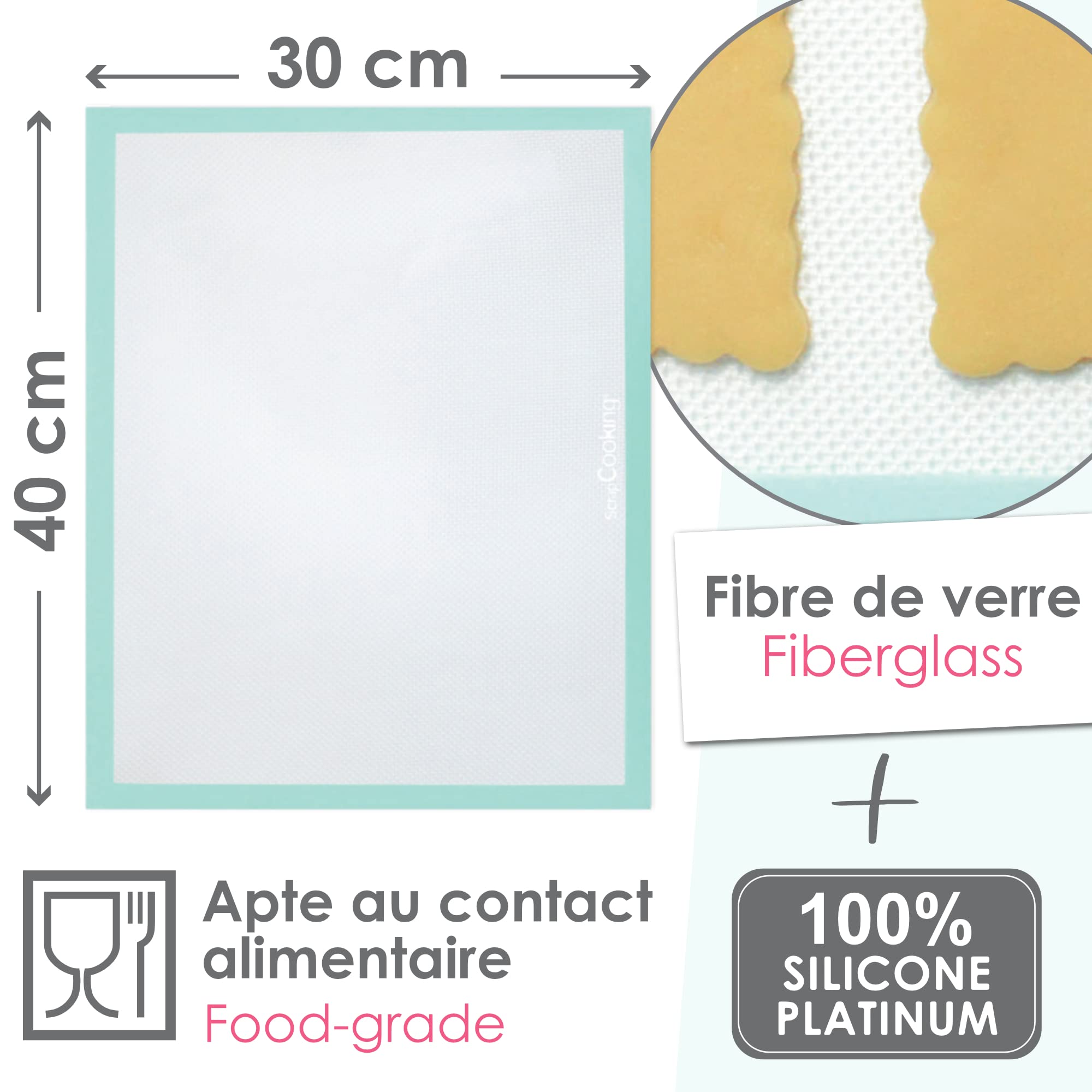 scrapcooking-mat-riel-3179-tapis-cuisson-silicone-perfor-30x40-cm image 5