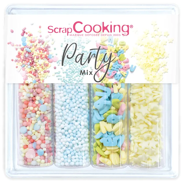 scrapcooking-d-corations-party-mix-65-g-d-cors-sucr-s-bleus image 1