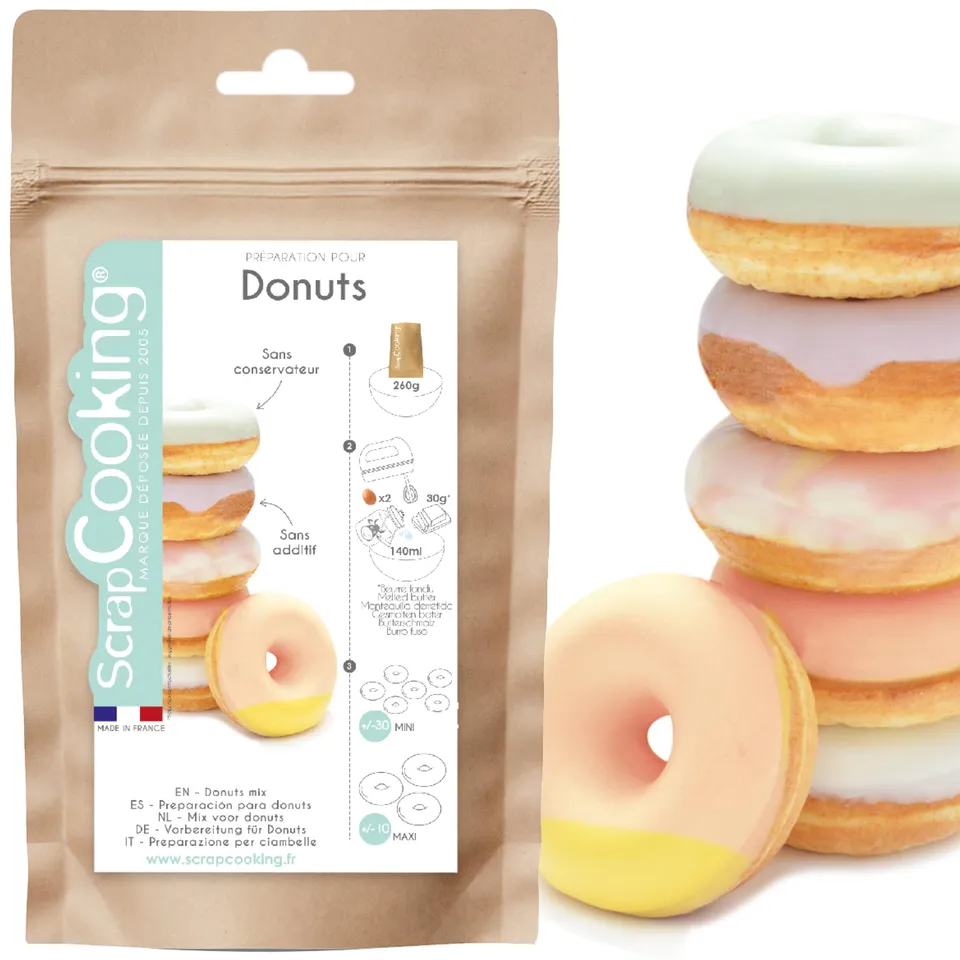 scrapcooking-pr-paration-donuts-270g-mix-p-tissier-8536 image 1