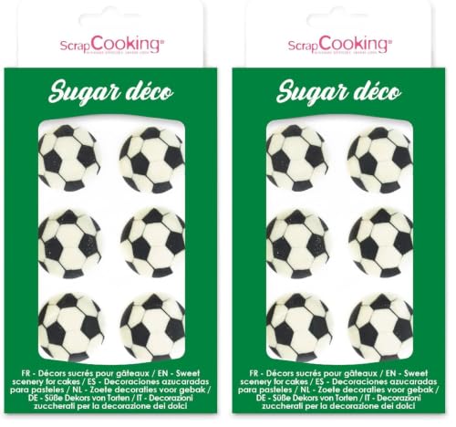 scrapcooking-d-corations-d-cosucres-foot-ballons-x6 image 8