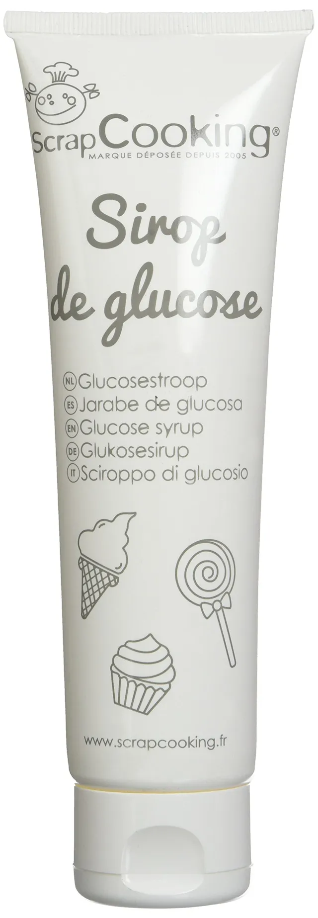 scrapcooking-ingr-dients-sirop-de-glucose-tube-200-g image 1