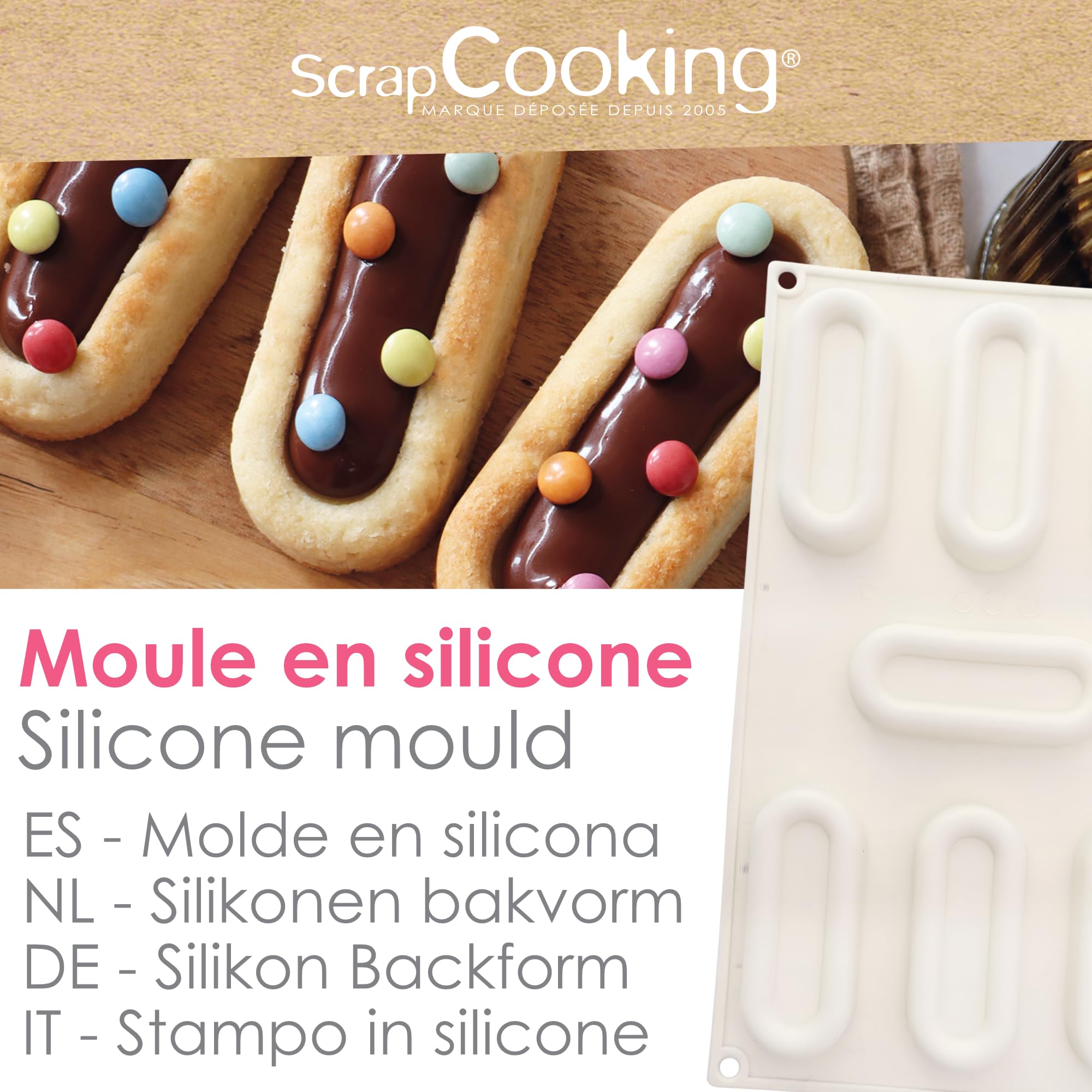 scrapcooking-moules-3184-moule-silicone-7-finger-vert image 2