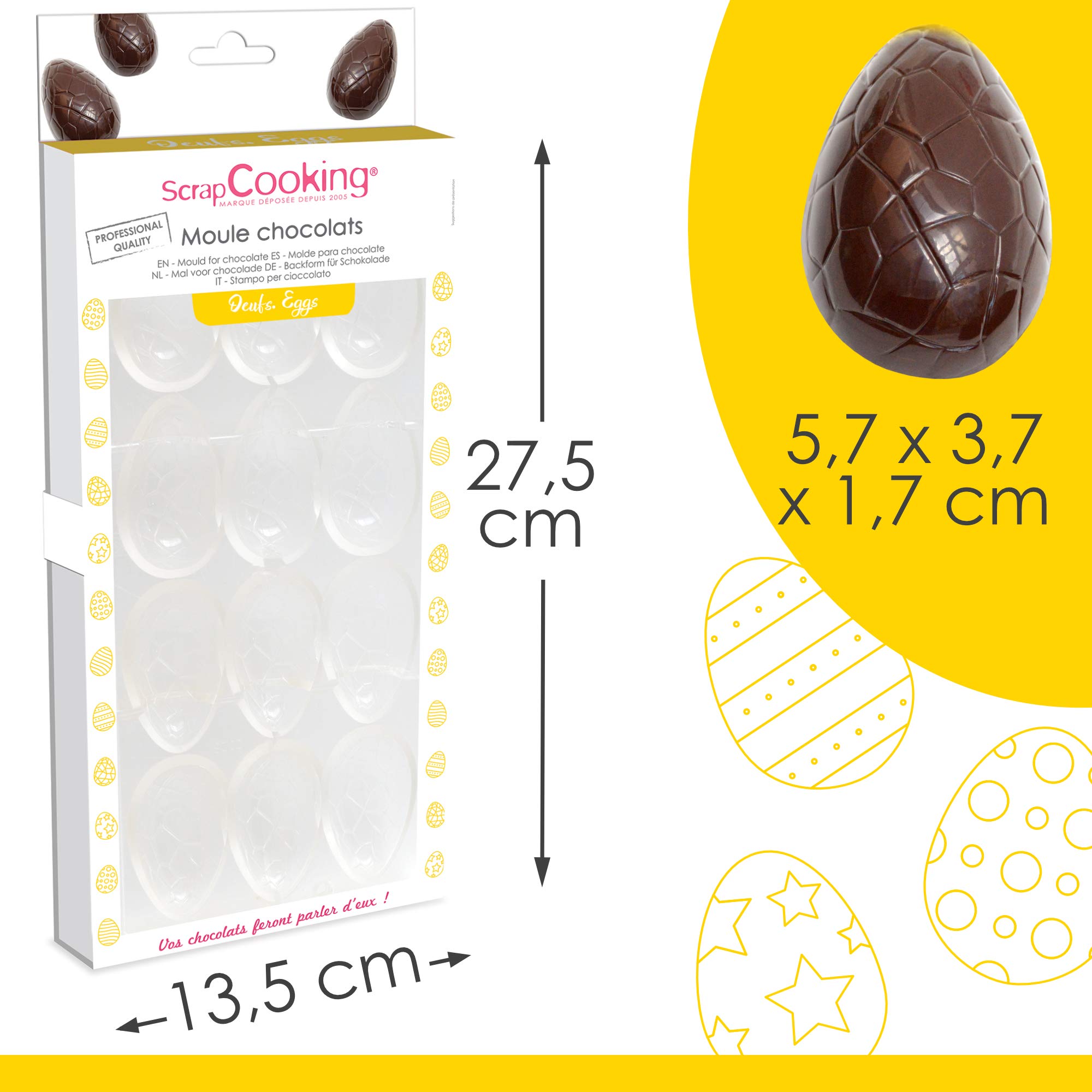 scrapcooking-moules-moule-oeufs-chocolat-rigide-12-empreintes image 3