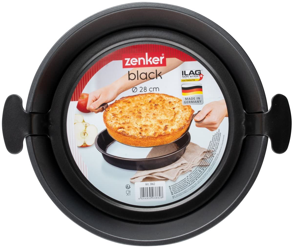 zenker-black-metallic-moule-tarte-fond-amovible-28-cm-noir image 5