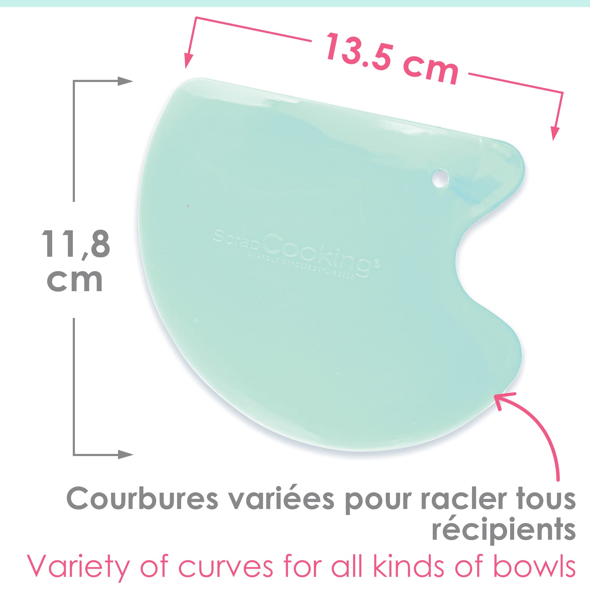 scrapcooking-mat-riel-5173-corne-p-tisserie-vert-d-eau image 3