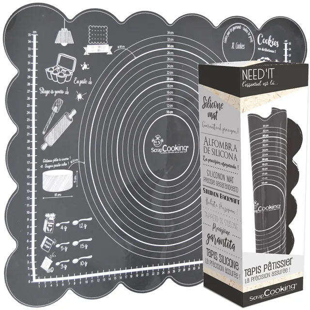 scrapcooking-need-it-5254-tapis-silicone-60x43-5-cm-gris image 1