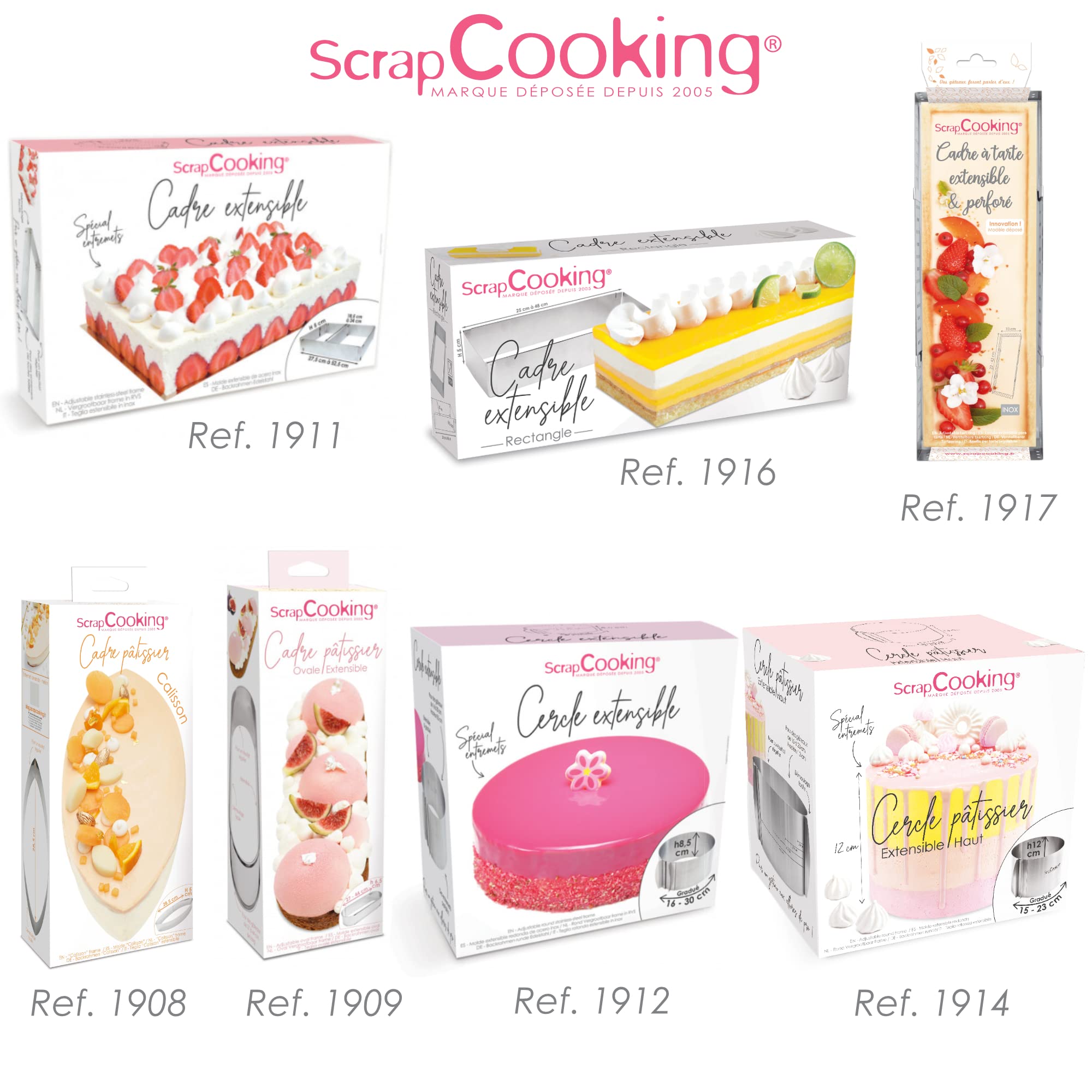 scrapcooking-moules-cercle-p-tisserie-extensible-15-23cm-inox-12cm image 7