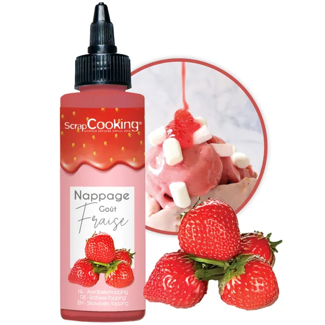 scrapcooking-8564-nappage-fraise-165-g-squeezer image 1