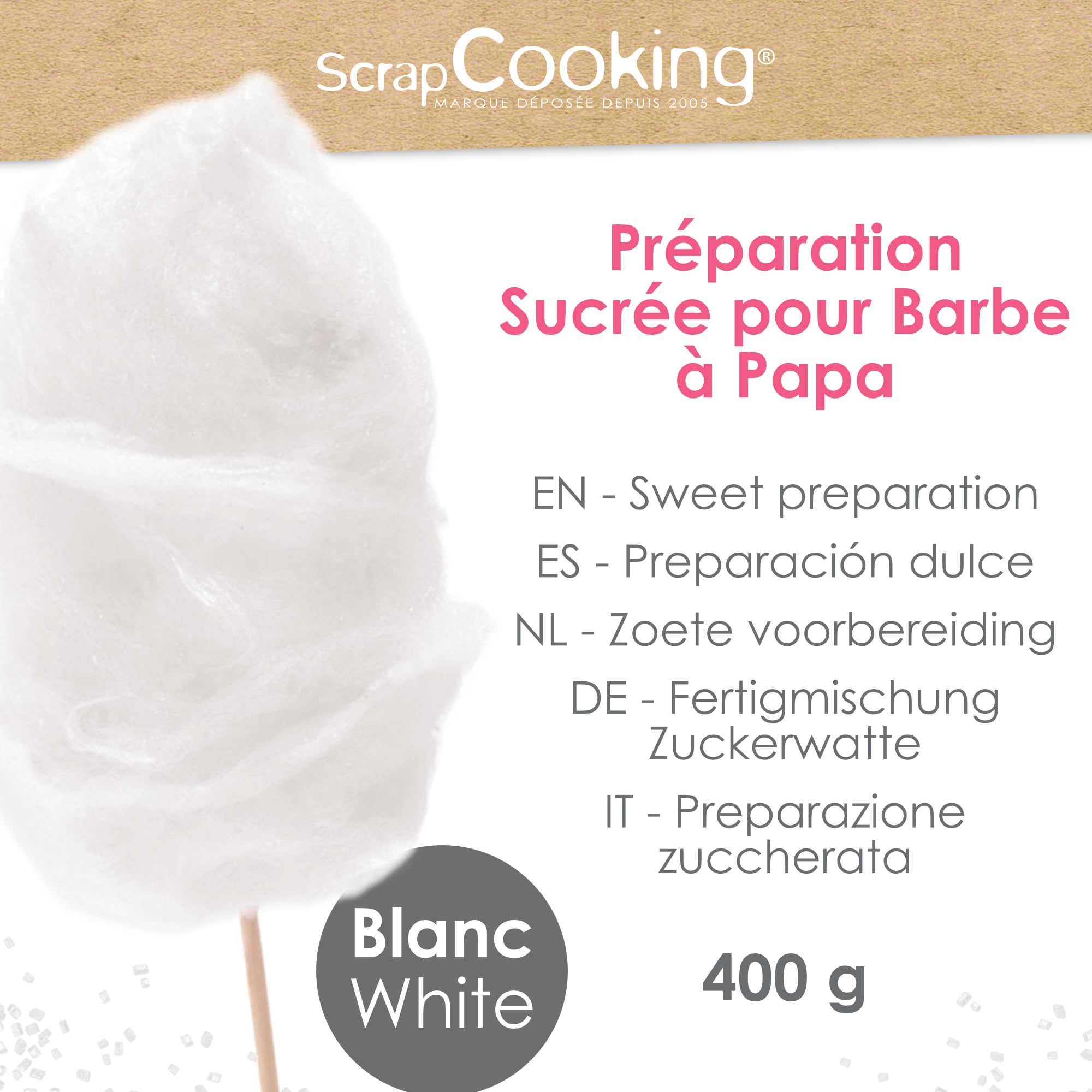 scrapcooking-ingr-dients-8540-sucre-barbe-papa-blanche-400-g image 4