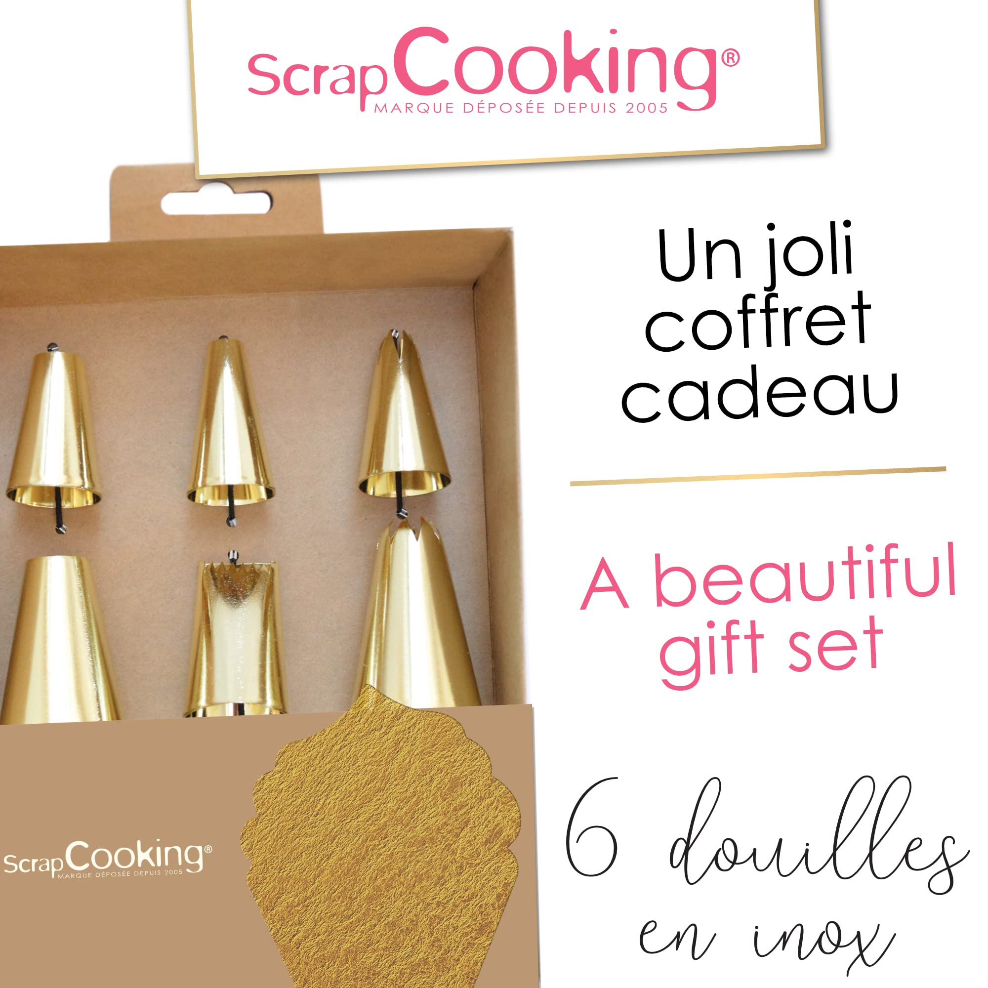 scrapcooking-mat-riel-coffret-6-douilles-dor-es-inox-p-tisserie image 6