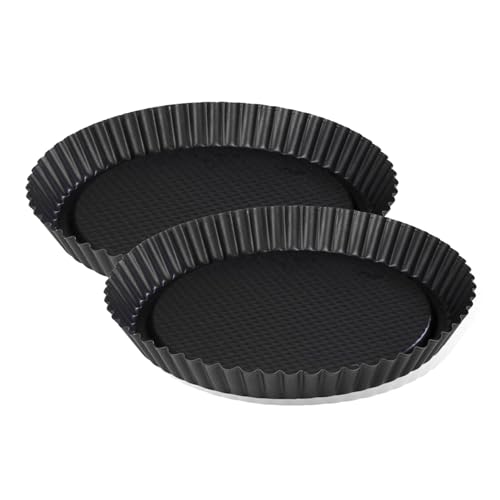 zenker-black-metallic-lot-2-moules-tarte-renvers-e-30-cm-acier image 7