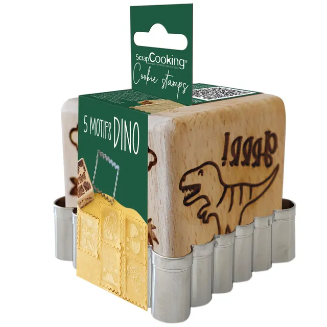scrap-cooking-mat-riel-5299-tampon-bois-dinosaure-d-coupoir image 1