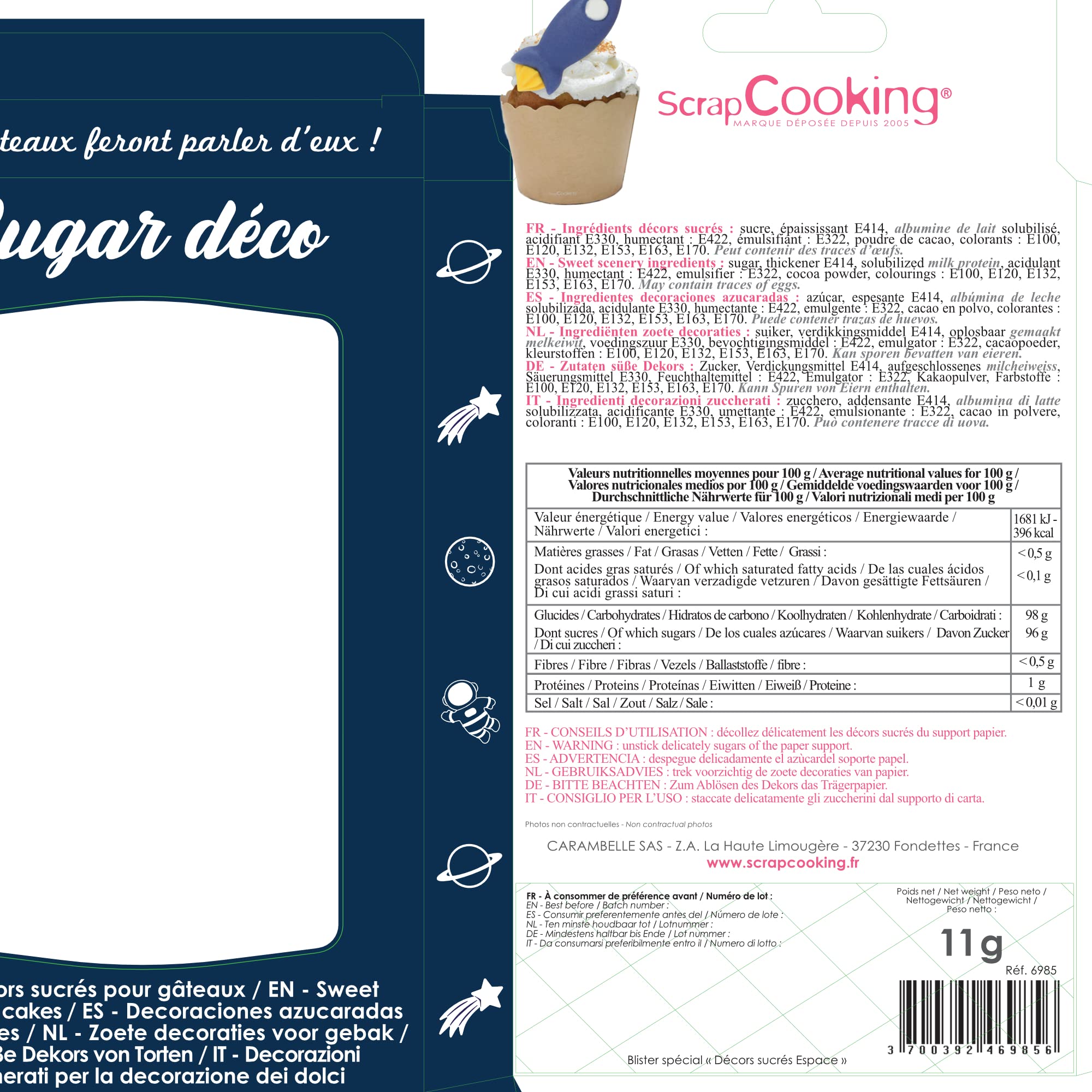 scrapcooking-d-corations-d-cosucres-espace-11g-6985 image 8
