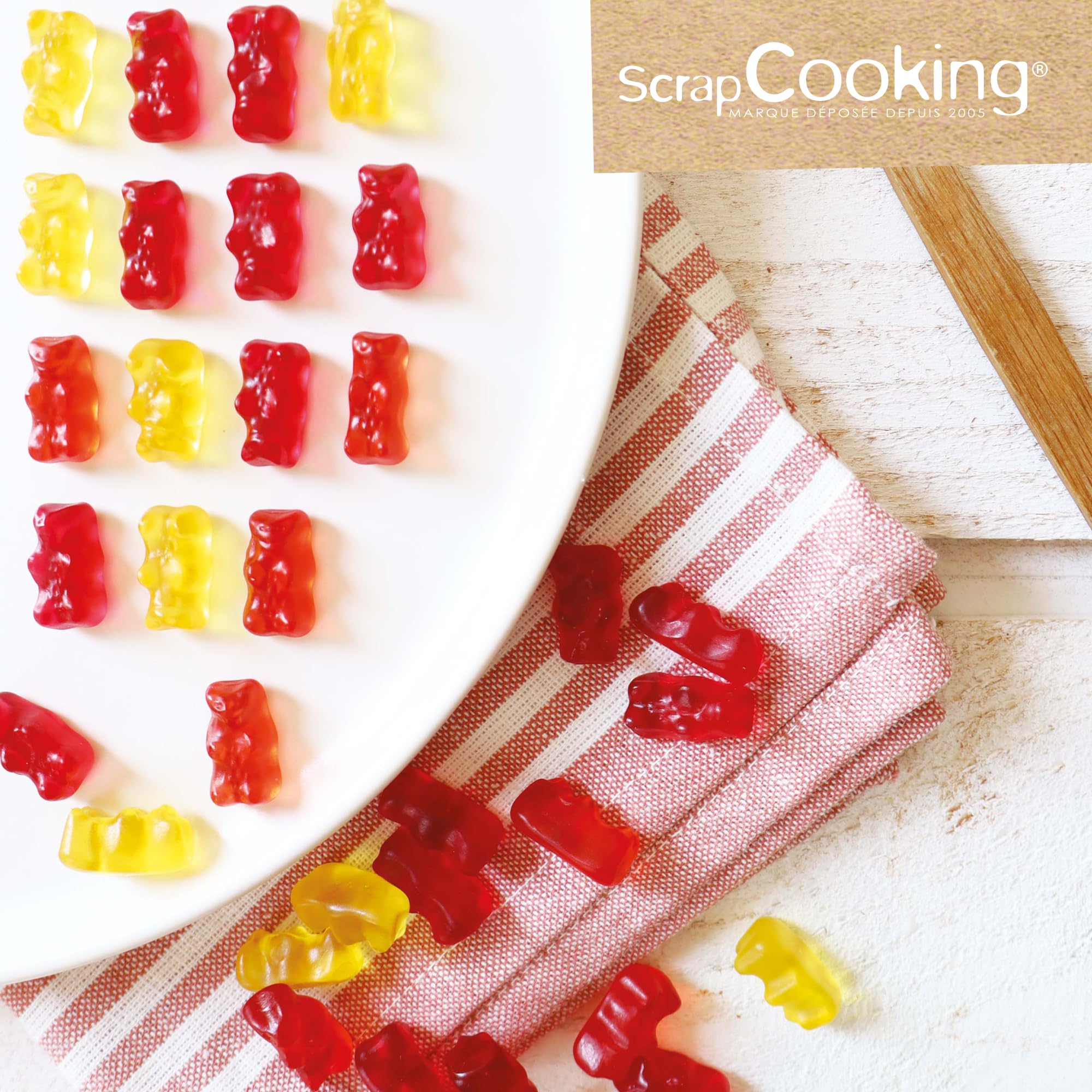scrapcooking-moules-moule-oursons-silicone-36-empreintes image 4