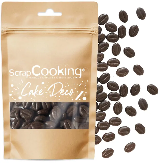 scrapcooking-d-corations-grains-caf-chocolat-noir-80-g image 1