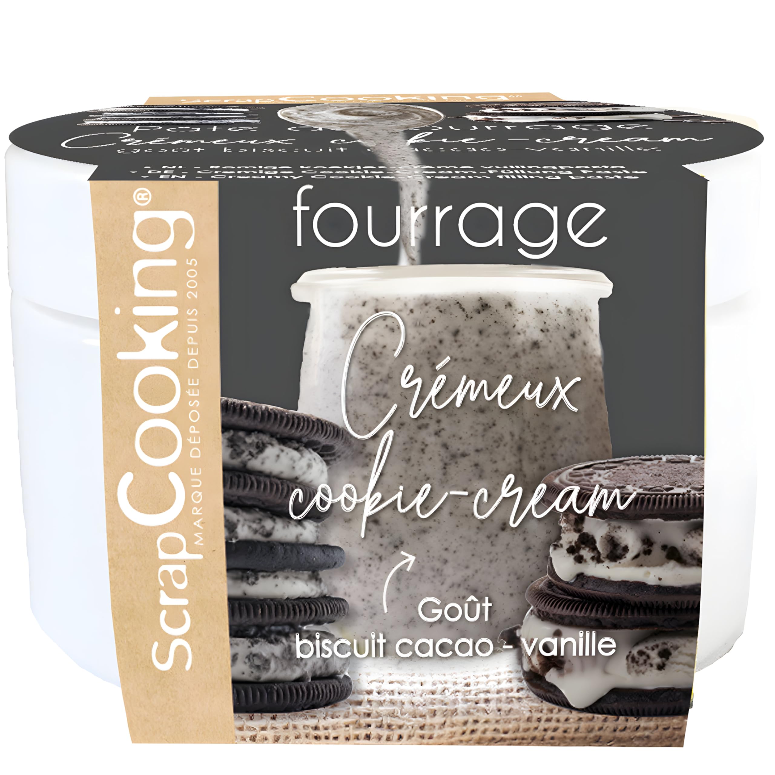 scrapcooking-ingr-dients-p-te-cookie-cream-200-g-fourrage image 1