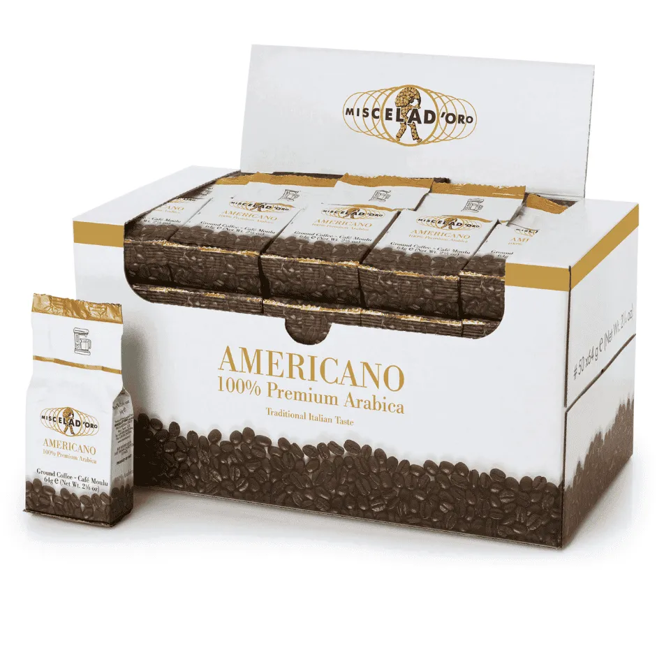 miscela-d-oro-filter-caf-moulu-americano-pack-familial image 1