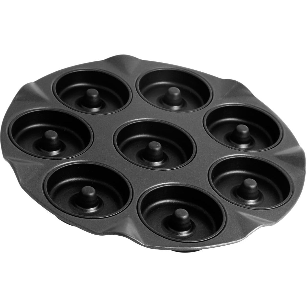 zenker-7426-moule-beignets-8-empreintes-acier-33-cm-noir image 1
