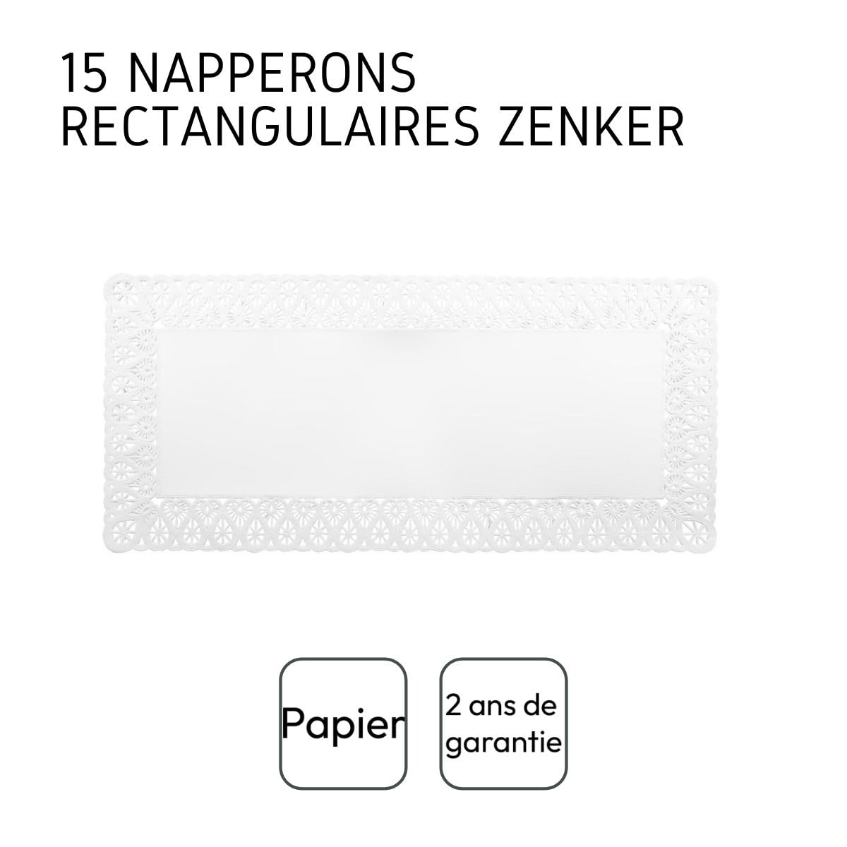 zenker-happy-cupcakes-napperons-papier-dentelle-blanc-40x20-cm image 4