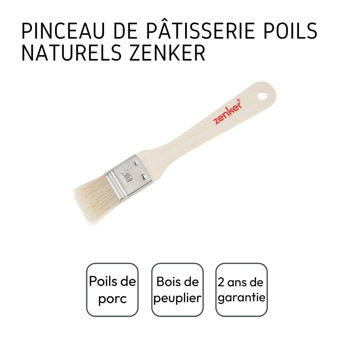zenker-patisserie-42896-pinceau-p-tisserie-bois-19-cm image 4