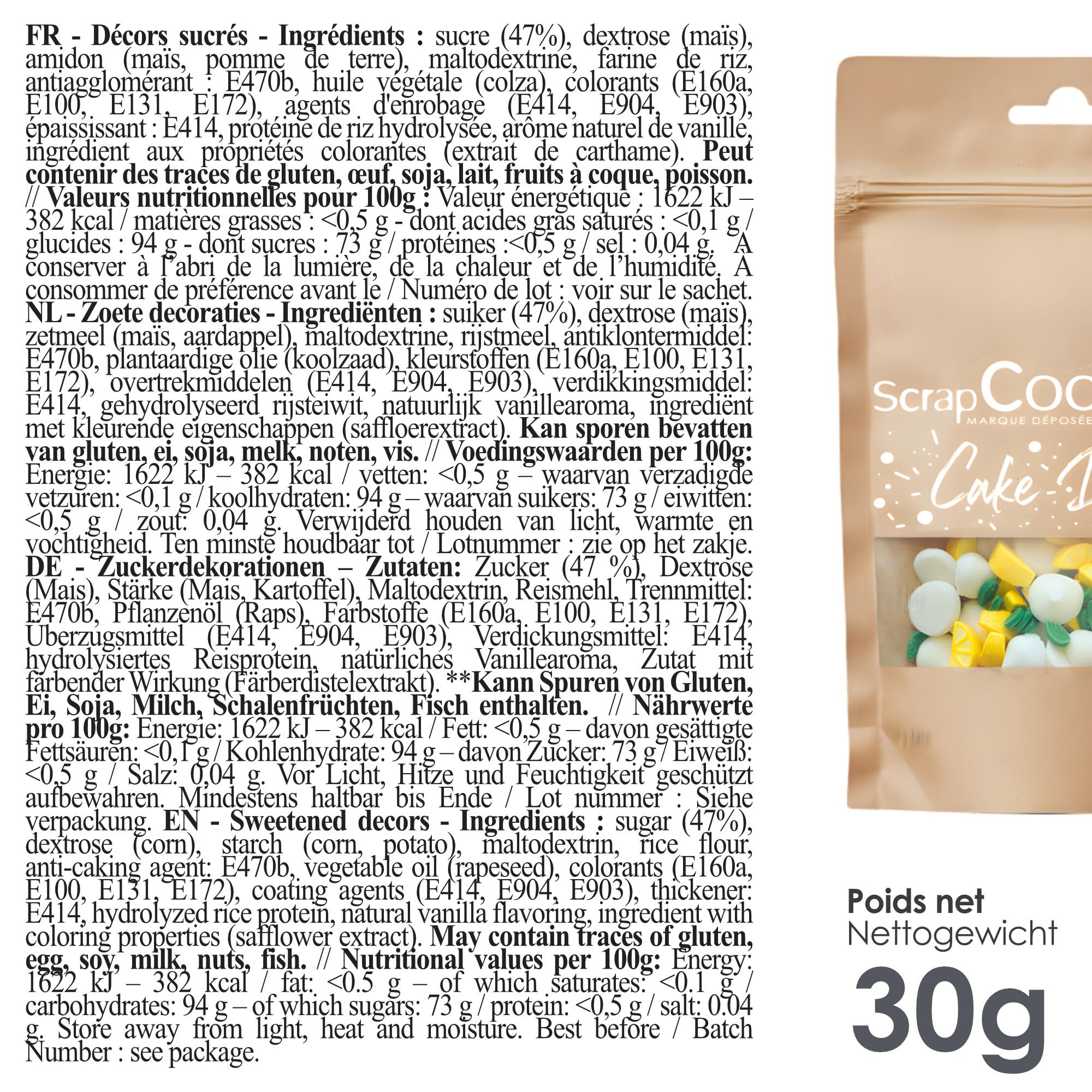 scrapcooking-d-corations-7488-citron-meringue-30-g-sucr-s image 2