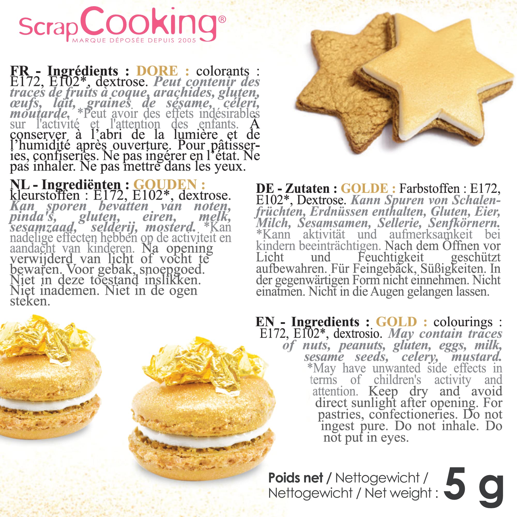 scrapcooking-4073-colorant-alimentaire-poudre-dor-iris-5g image 2