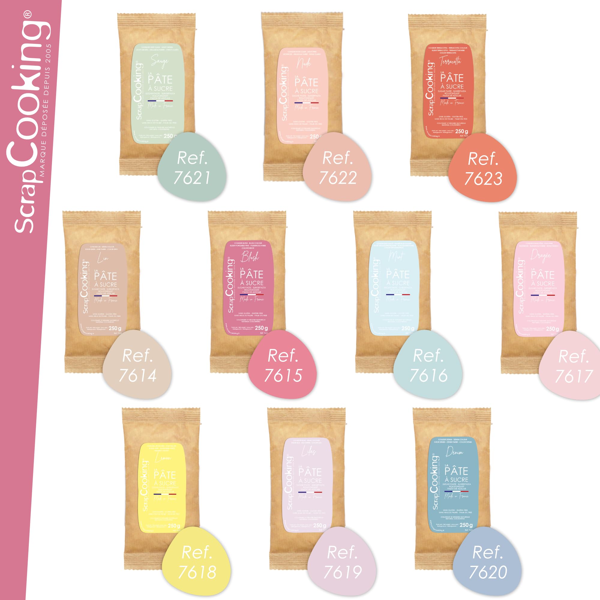 scrapcooking-p-tes-sucre-rose-blush-7625-250-g image 7