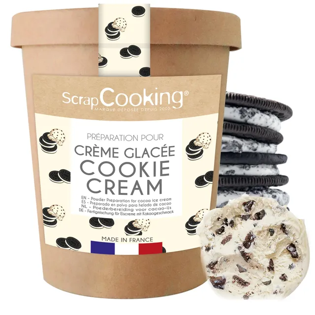 scrapcooking-8572-pr-paration-glace-cookie-cream-185g image 1