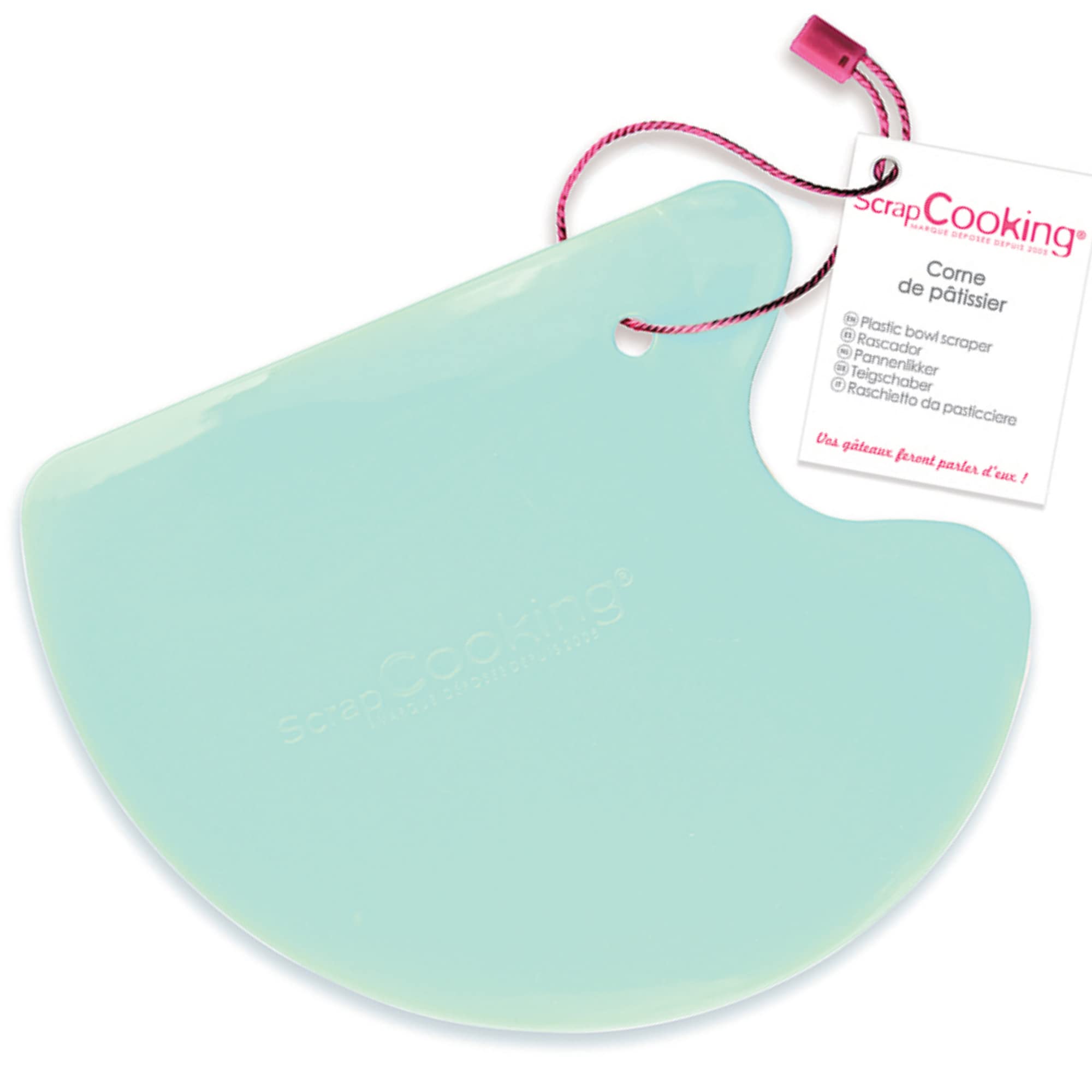scrapcooking-mat-riel-5173-corne-p-tisserie-vert-d-eau image 1